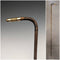Around 1900 British antique slim lightweight cane cane L-handle 91.5cm